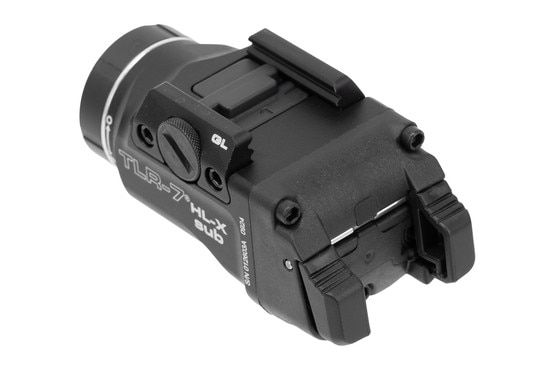 Streamlight TLR-7 HL-X SUB USB GLOCK 43 Pistol Light has a rail grip clamp
